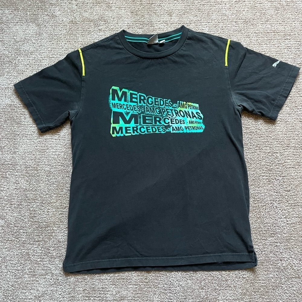 VTG 00’s PUMA x Mercedes F1 Faded Black Tee